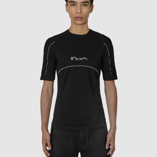 심리스 티셔츠 블랙