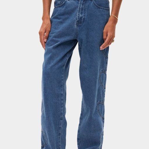 버니 보난자 블루 반바지