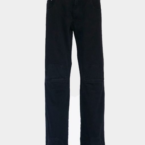 ONUR 데님 바이커 팬츠 (블랙)