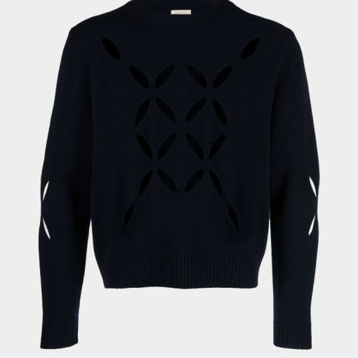 네이비 슬래시 점퍼 - SCSS23KN2M