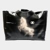 Horse big leather black bag